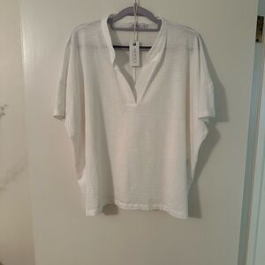 Mersea Amelia White Short Sleeve Tee